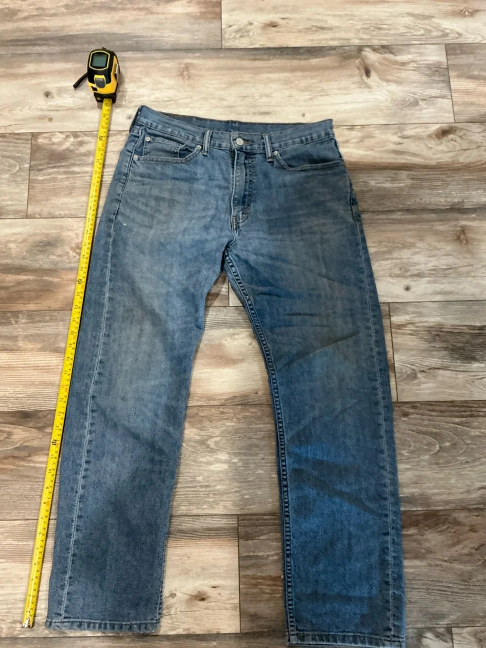 Men's Classic Blue Denim Jeans 32x30